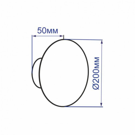Светильник настенный декоративный FERON, AL8110, 230V, 12W, 3000К, 400Lm, IP20, белый