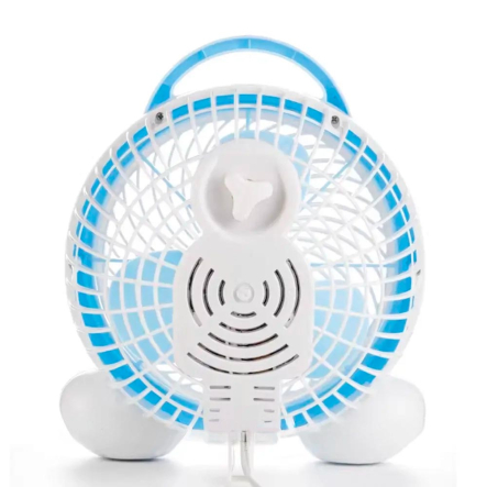 Вентилятор настольный AT-F2553 от сети, 2 режима, (28х22 см)