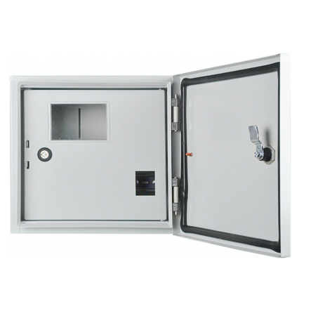 Щит учёта металлический АСКО-Укрем, 300x360x151, IP54, навесной, серия UBox, A0260030007