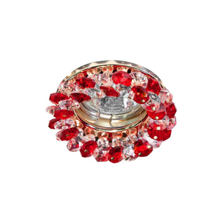 Світильник точковий Feron CD4141, MR16, GU5.3, 50W, червоний/золото - 1