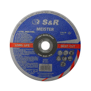 Коло відрізне по металу, нержавіюча сталь S&amp;R Meister 180х1,6х22,2мм, 131016180