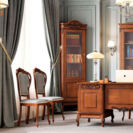 Стул Мебус Империя, 480х600х1070 мм, дуб - 1