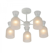 Светильник Ardero BL1650ARD SHARLOTT, под лампу E14х5, ⌀530х330мм, белый