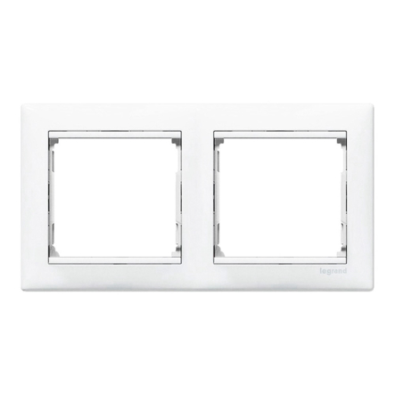 Рамка двойная LEGRAND Valena, 774452, белая - 1