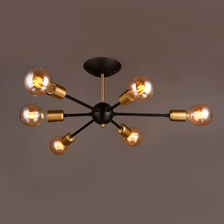 Люстра стельова SIRIUS В N3651/6, E27 - 1