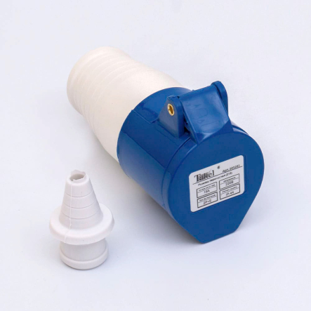 Розетка переносная TAKEL 213, 16А, 220В, 2P+E, IP44, 503202