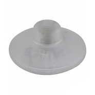 Кнопка кругла Lemanso прозора / LMA095