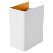 Бра Zuma line Luster 1447-WG, 1xG9x33W, 6,5х10х13 см, белый