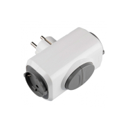 Розетка с кнопкой выталкивания Legrand, 2X2К+З, 050665