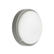 Светильник LED Violux ATOM UA MW sensor 12W, 5000K, 1200Lm, IP54, 170х50 мм, серый
