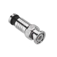 Штекер BNC компрессионный под кабель RG-59, латунь