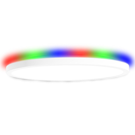 Светильник Violux MILLENNIUM BL 48W, RGB, 3000-6000K, 3800Lm, пульт, белый, 400мм, 361348