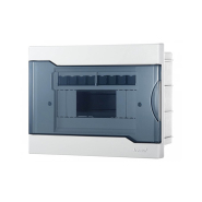 Щит Lezard ЩРВ-П-8, 8 модульний внутрішньої установки з прозорою кришкою 236х182х92 мм, 730-1000-008