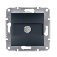 Розетка TV проходная 4dB Schneider Electric ASFORA, антрацит, EPH3200271