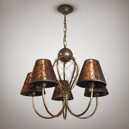 Люстра N&B Light "Сідней" 12805, 5хЕ14, 420х750 мм - 1