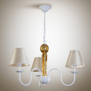 Люстра N&amp;B Light "Мішель" 17103, 3хЕ14, D 630мм, H 750/600 мм