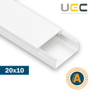 Кабель-канал 20х10 UEC (120 м), CKK10-020-010-U