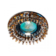 Светильник точечный Feron CD2540, MR-16, G5.3, 50W, прозрачный, чайный, 4069