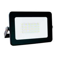 Прожектор LED ULTRALIGHT SPG Slim 20W, 6400K, IP65, чорний, 49223