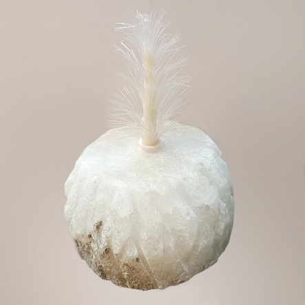 Світильник соляний НІЧНИК світлодіодний острів з пальмою - 1