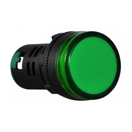 Сигнальная арматура АСКО-УКРЕМ AD22DS АС 380В, LED, зеленая, A0140030151