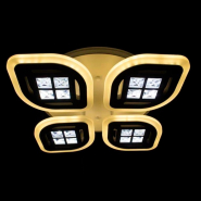 Люстра світлодіодна SIRIUS LI8862/4B WH RGB 104W+8W