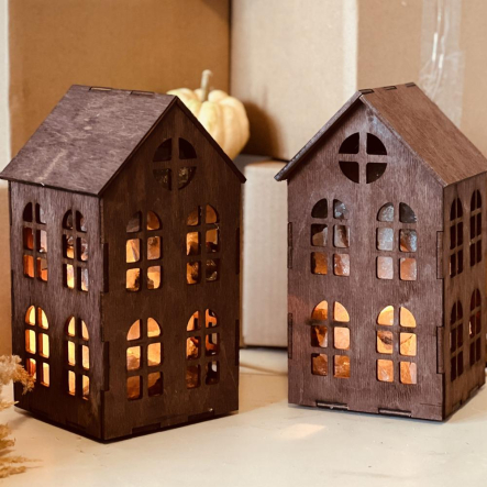 Соляной светильник «Дом» 4кг