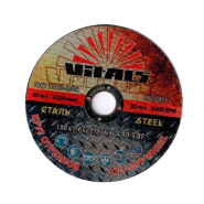 Круг отрезной VITALS, 180х1,6х22, А40, по металу, 79248