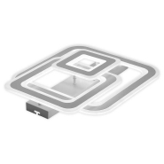 Светильник VIOLUX Smart PHANTOM, 120W, 3000-5000К, 9600Lm, 500 мм, квадрат, белый, 220545