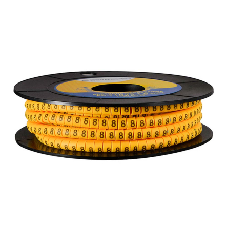 Кабельный маркер АСКО-УКРЕМ ЕС-0, 0,75-1,5 кв.мм., символ "8", A0150080044 - 3