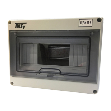Корпус пластиковий TNSy ЩРН-П-8 модульний навісний, IP65, TNSy5000930 - 1