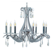 Люстра ARTTOK 4290/8P CH.WT+CH