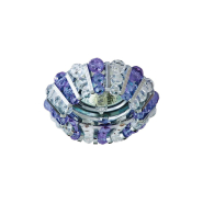 Светильник точечный Feron CD2121, MR16, GU5.3, 50W, прозрачный сиреневый/хром