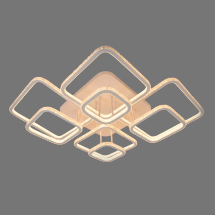 Люстра LED SIRIUS DK5868B/8 WH (RGB) 552W+14W