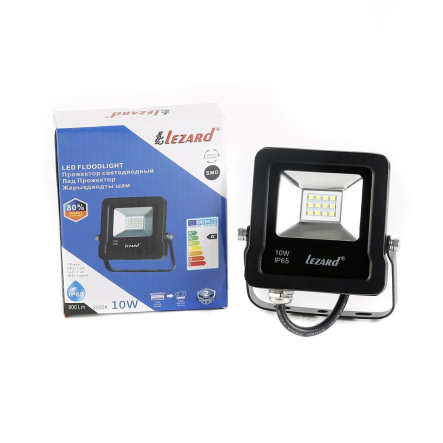 Прожектор світлодіодний LEZARD 10W, 6500K, IP65, PAL6510 - 1