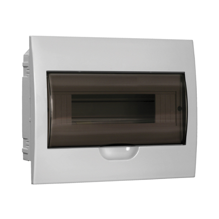 Корпус пластиковый IEK UEK ЩРВ-П-12 мод. 1 ряд, встраиваемый 222х280х92 мм, IP41, MKP12-V-12-40-10-U - 1