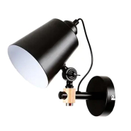 Світильник настінний бра LUMANO ARLANDA, Е27, 60W, IP20, чорний