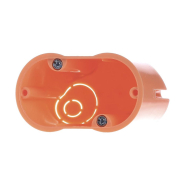 Коробка установочна подвійна для бра під гіпсокартон KAISER, 9148-00