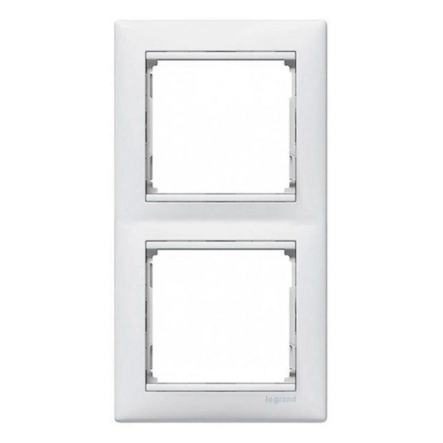 Рамка двойная вертикальная LEGRAND Valena, 774456, белая - 1