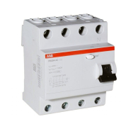 Дифференциальное реле ABB FH204 AC-63/0.3, 4P, 63A, 300мА, 2CSF204003R3630