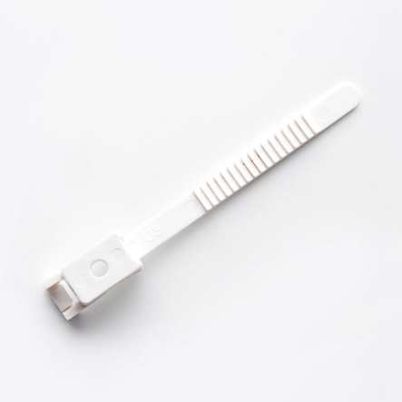 Крепеж ремешок АПРО, KR-33W, 120x10 белый (пач.50 шт.)