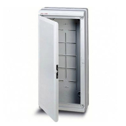 Щит промисловий ABB EUROPA накладний 275х570х140 мм білі дверцята IP65, 12776