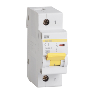 Автоматический выключатель IEK ВА47-100, 1p, C 50 A, 10 kA, MVA40-1-050-C