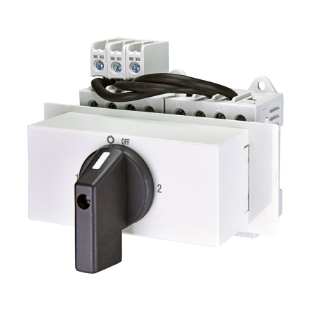 Переключатель нагрузки ETIMAT LAS COP 3P 40 "1-0-2" на DIN рейку, 4664203 - 1