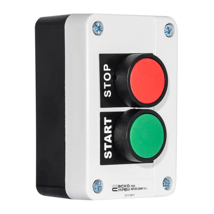 Пост "Старт-Стоп" двухместный АСКО-УКРЕМ XAL-B211H29, A0140020005