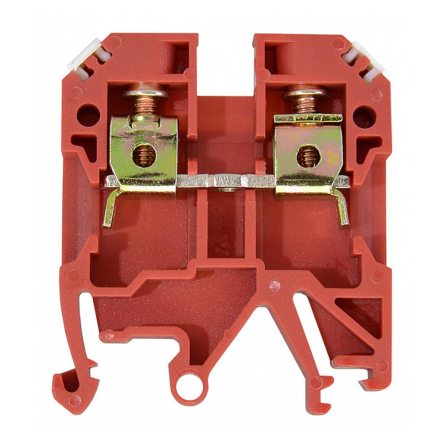 Клеммник винтовой JXB-6х35 красный, АСКО-УКРЕМ, A0130010035