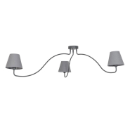 Люстра Nowodvorski 6552, Swivel Graphite 3штx40Вт, E14