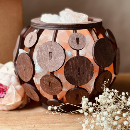 Соляной светильник «Сфера» 3кг