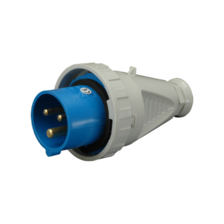 Вилка силовая SEZ IVG 1632, IP 67, 16A, 230V, 3n - 1
