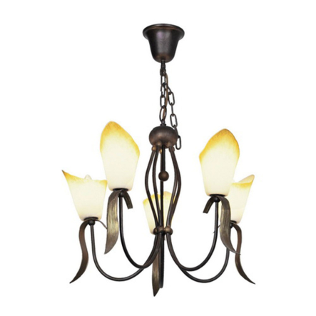 Люстра Lusterlicht KARMEN 5х40W, E14, хром, 57х57х76 см - 1